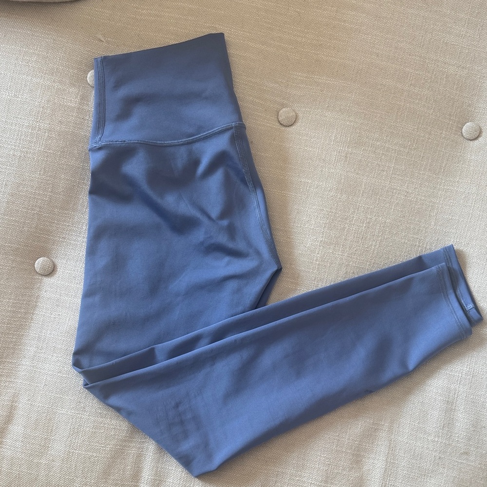 ALO Yoga High-Waist Leggings in Slate Blue